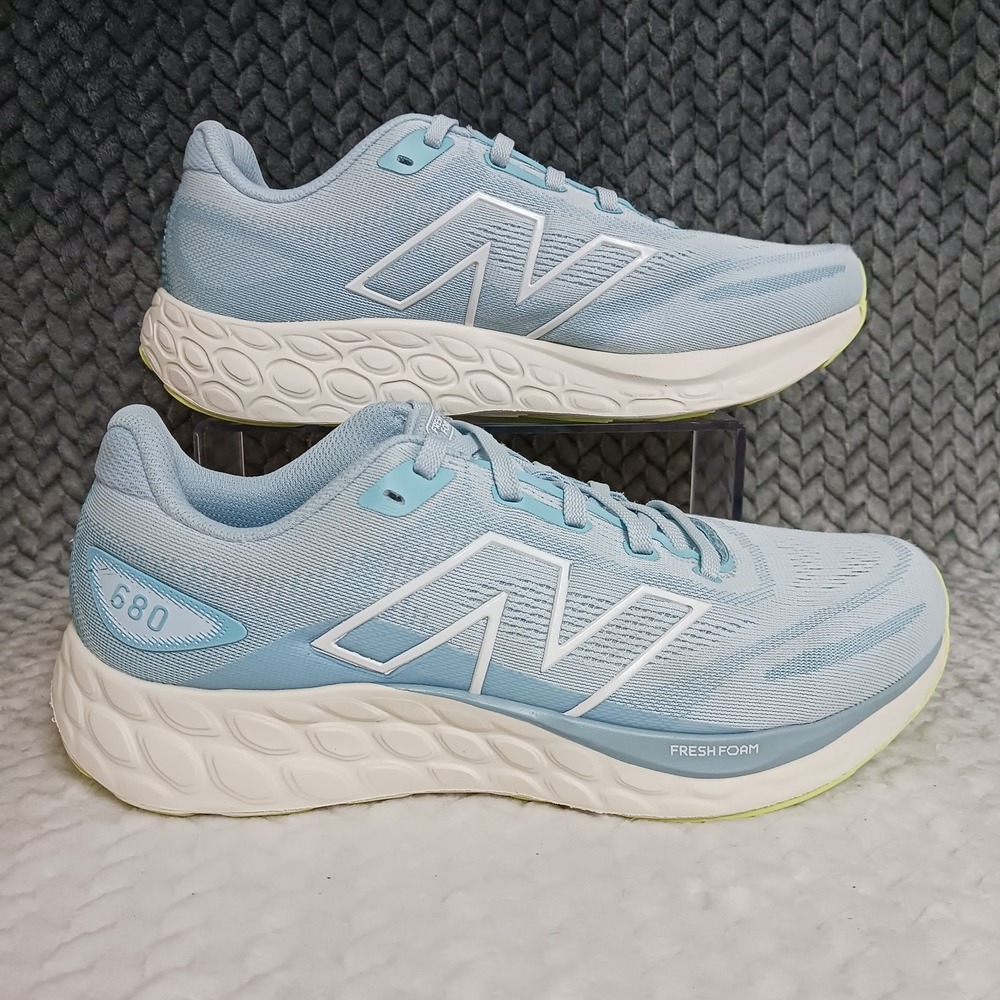 New Balance Fresh Foam 680v8 Quarry Blue Sea Salt Women's Running Shoes Size 11